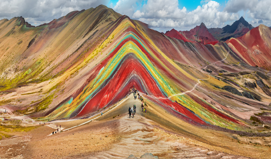 Viaje amaneces con montaña de siete colores desde Aguascalientes
